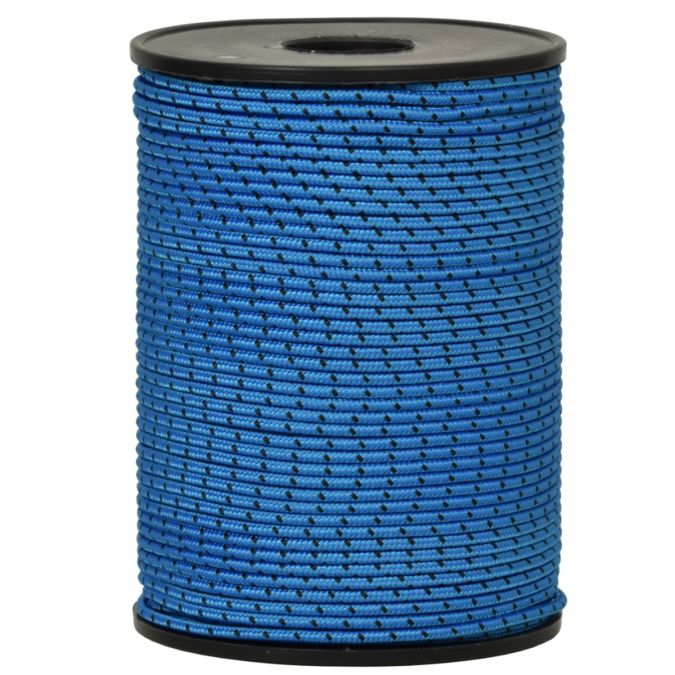 Sagola dyneema sk75 per fucili da sub, azzurro/nera, 2,5 mm - 100 mt