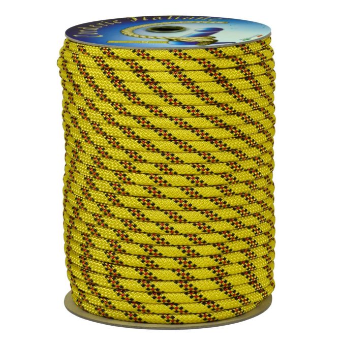 Doppia treccia skipper fantasy h.t., gialla, 12 mm - 50 mt