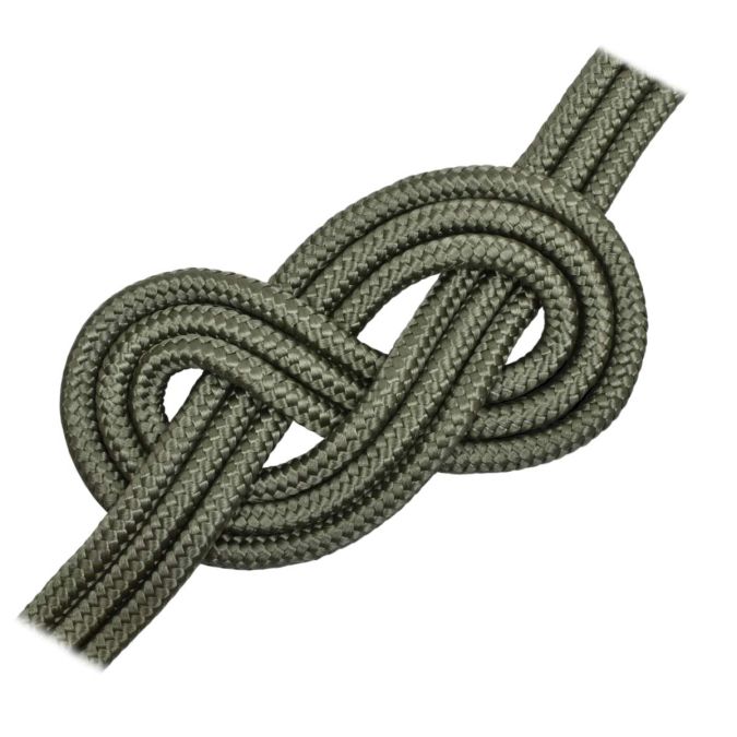 Treccia verde oliva 20 mm - al metro