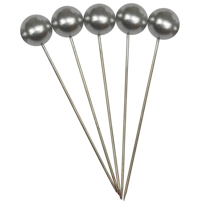 Spilli argento, 6 mm x 65 mm, 100 pz