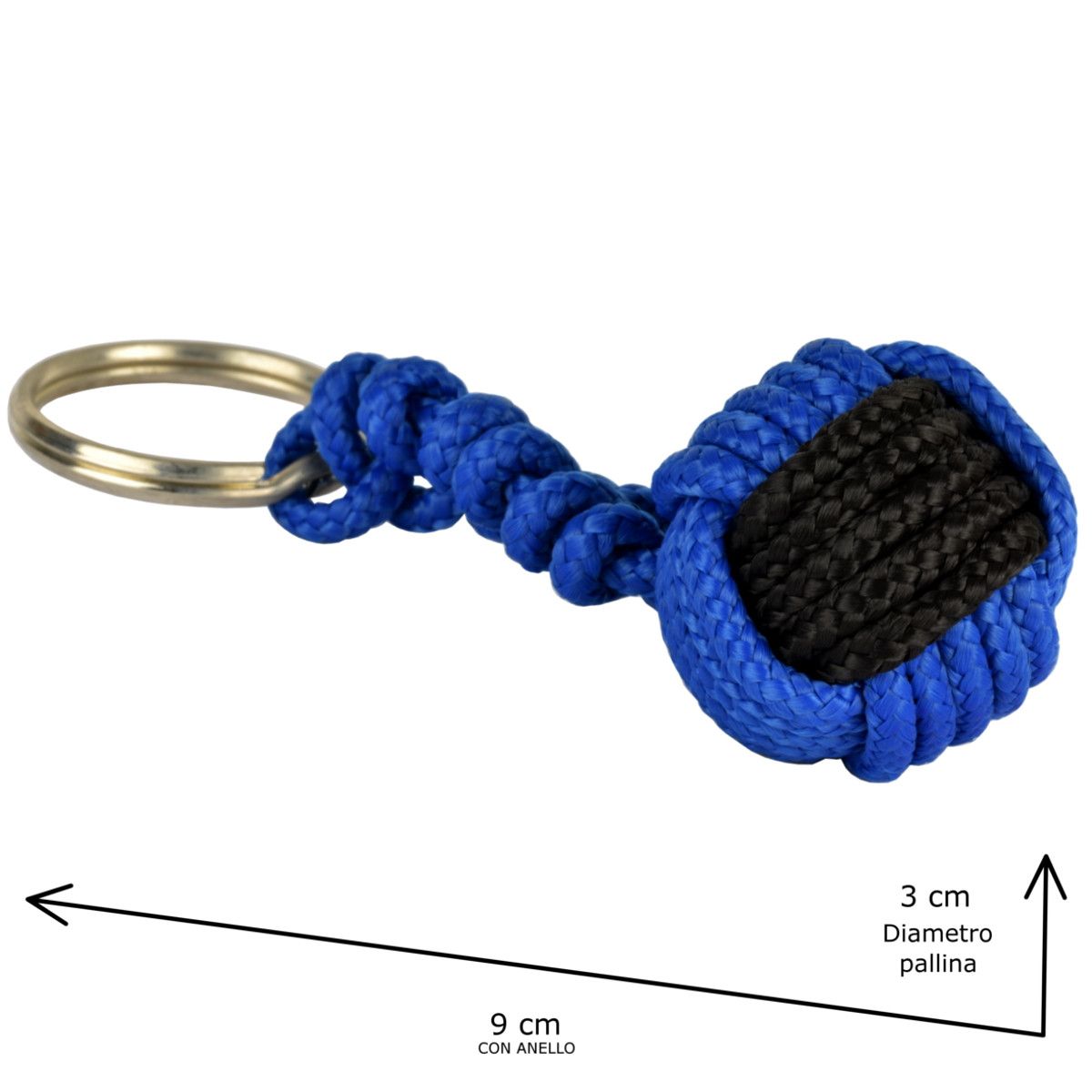 40 Pezzi Di Cordini Vergini Con Anello Portachiavi E Fibbie Metalliche - Hardware Fai Da Te Per Cinghie, Bracciali E Borse
